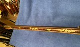 Signed 5 B 44 cal 42 inch barrel Full Stock - Possibly Ohio - A lot of inlays - 13 of 15