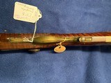 Signed 5 B 44 cal 42 inch barrel Full Stock - Possibly Ohio - A lot of inlays - 8 of 15