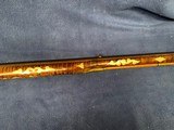 Signed 5 B 44 cal 42 inch barrel Full Stock - Possibly Ohio - A lot of inlays - 5 of 15