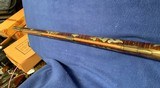 Signed 5 B 44 cal 42 inch barrel Full Stock - Possibly Ohio - A lot of inlays - 10 of 15