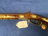 Signed 5 B 44 cal 42 inch barrel Full Stock - Possibly Ohio - A lot of inlays - 12 of 15