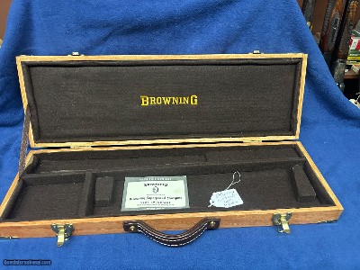 Browning Custom Oak Case 26 in