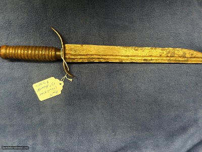 Antique Civil War 13 in. Bowie Knife