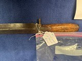 Antique Civil War 15 in. Bowie Knife - 5 of 6