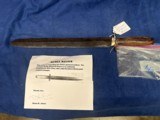 Antique Civil War 15 in. Bowie Knife - 1 of 6