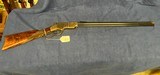 Uberti 1860 Henry 44-40 Engraved by Jeff Flannery - 1 of 16