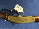 Uberti 1873 Henry 22 Engraved by Jeff Flannery - 9 of 14