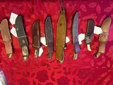 Randall Collection of 8 stag knives 1970s era - 2 of 6