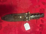 Randall Vietnam era Model 14 fighting knife - Saw Tooth blade