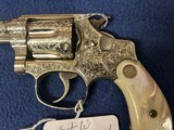 Smith and Wesson 32 Cal Factory Engraved Pearl Grips - 3 of 9