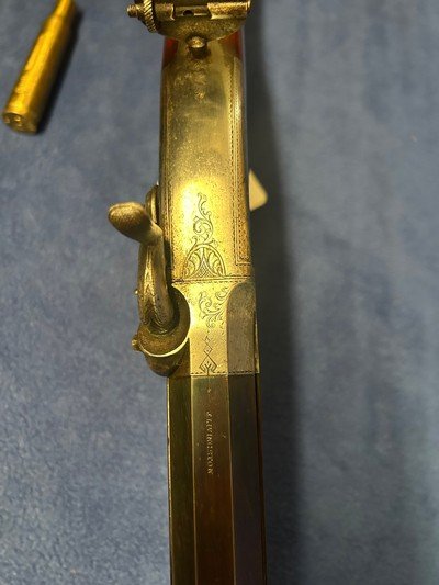J. Livingston 40 cal target rifle - Image 11 of 14