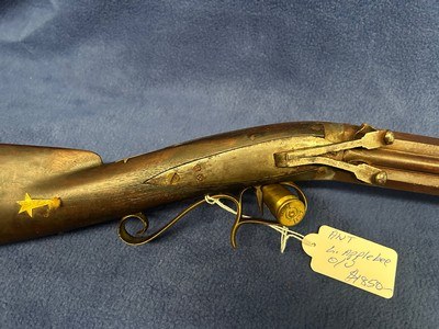 L. Applebee 40 cal O/U Kentucky rifle - Image 3 of 13