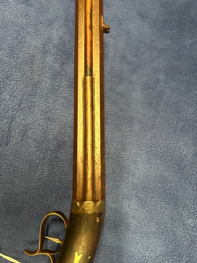 L. Applebee 40 cal O/U Kentucky rifle - Image 10 of 13