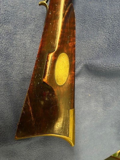 A. Joy Pittsburgh PA 1/2 stock 38 cal - Image 12 of 19
