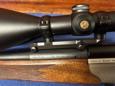 Blaser Model R 93 300 win mag with Super Leupold - Image 4 of 12