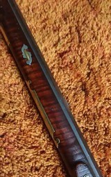 Rare Jacob Albright Antique Percussion Kentucky Muzzloading Rifle 1820 - 1840 - 11 of 17
