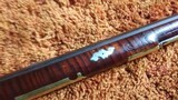 Rare Jacob Albright Antique Percussion Kentucky Muzzloading Rifle 1820 - 1840 - 14 of 17