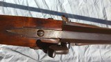 Beautiful Kentucky / Pennsylvania Percussion Rifle Dated 1849 w/ Multiple Silver and Brass Inlays - 10 of 15