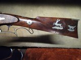 Beautiful Signed Kentucky / Pennsylvania Percussion Rifle Multiple Silver and Brass Inlays - 2 of 15