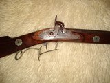 Beautiful Signed Kentucky / Pennsylvania Percussion Rifle Multiple Silver and Brass Inlays - 6 of 15
