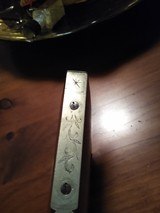 Beautiful Signed Kentucky / Pennsylvania Percussion Rifle Multiple Silver and Brass Inlays - 5 of 15