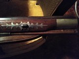 Beautiful Signed Kentucky / Pennsylvania Percussion Rifle Multiple Silver and Brass Inlays - 10 of 15