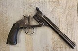 Smith & Wesson 1891 2nd model target pistol- .22 Long Rifle - 3 of 5