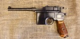 Mauser C96 Red-9 Semi-Automatic Pistol - 3 of 8