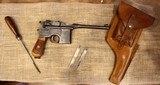 Mauser C96 Red-9 Semi-Automatic Pistol - 1 of 8