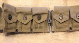 Two US 10-Pocket Ammo Belt, WW2 in good condition - 2 of 4