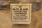 Western .45-70 Blank Cartridges UNOPENED
