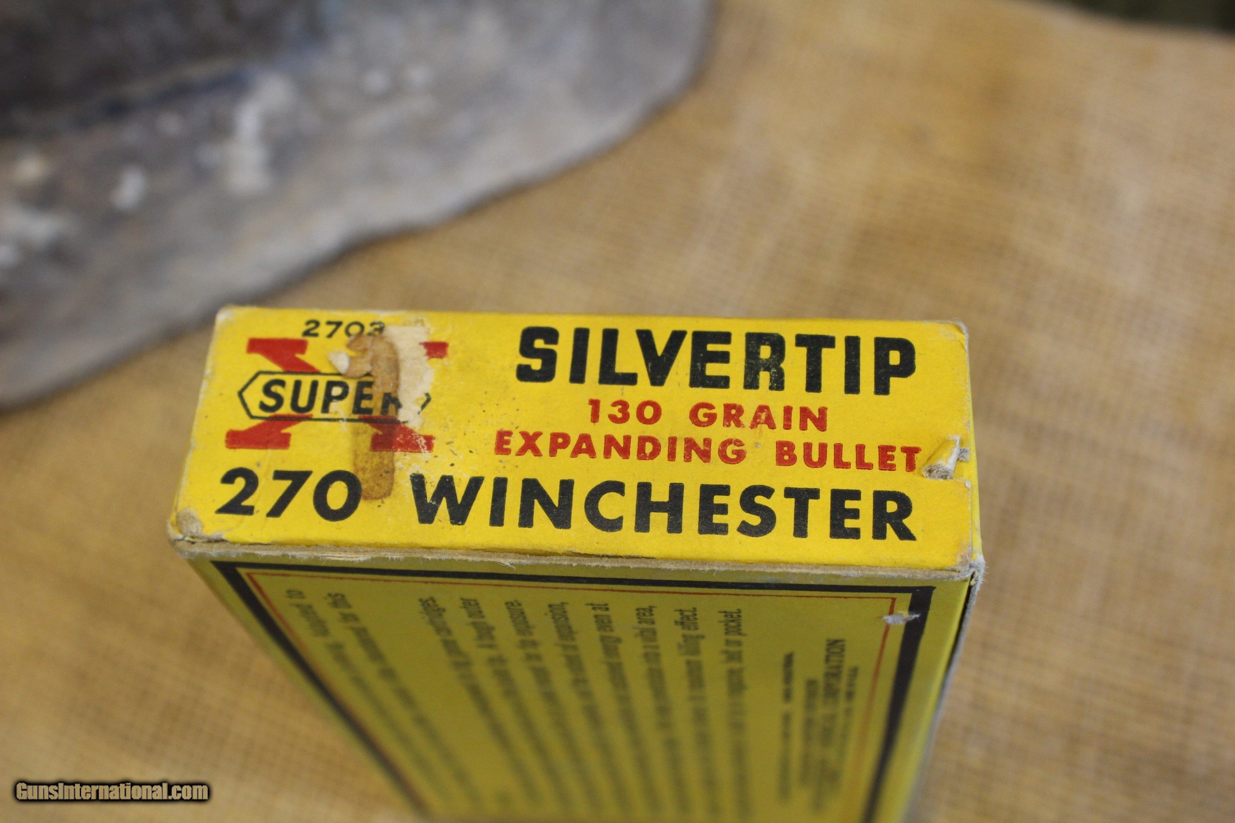 Western Super X .270 Winchester Silvertip