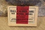 Frankford Arsenal 1939 National Matches in clips, Ball Caliber .30M1 - 1 of 7