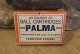 Frankford Arsenal 1937 Palma .30 Ball Cartridges - 1 of 7