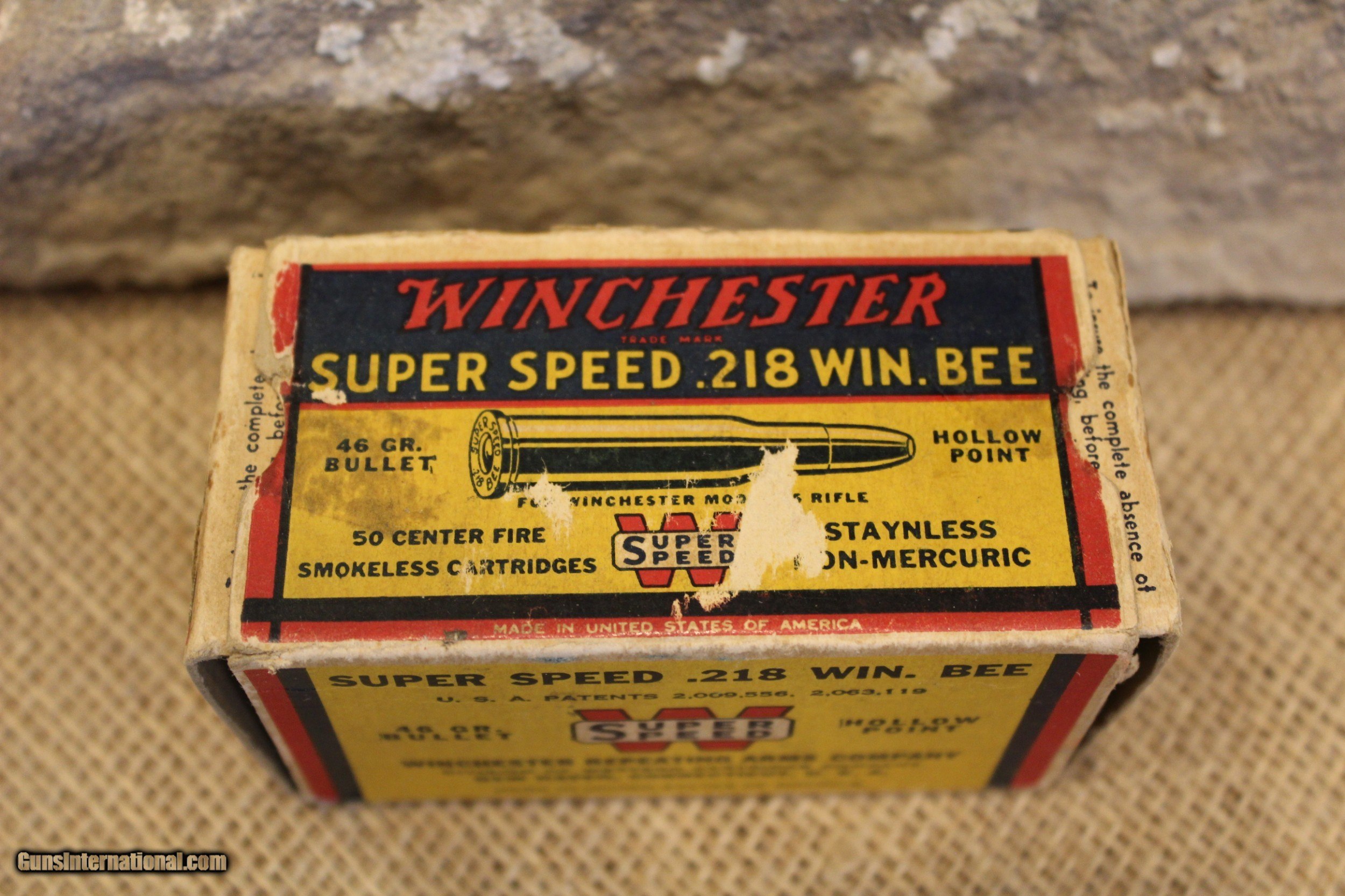 Winchester Super Speed .218 Win. Bee