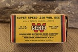 Winchester Super Speed .218 Win. Bee - 2 of 8