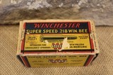 Winchester Super Speed .218 Win. Bee - 1 of 8