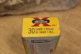 Western Cartridges 30 Luger // 93 grain F.M.C - 6 of 8