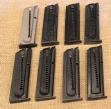 Eight .22 Caliber Post-War Colt Ace 10 round magazines - 2 of 6