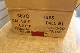 595 Round of Ball M1 Cal. .30 Carbine Cartridges - 1 of 9