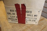 595 Round of Ball M1 Cal. .30 Carbine Cartridges - 3 of 9