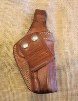 Bianchi #3 Pistol Pocket Colt Commander leather holster - 1 of 4
