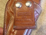 Bianchi #3 Pistol Pocket Colt Commander leather holster - 2 of 4