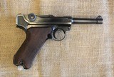 Mauser P08 9mm Luger with Nazi holster - 5 of 18