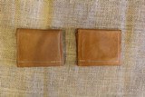 Two leather wallets by Rocky Ridge Leather of Montana in like new condition - 2 of 3
