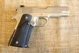 Colt Commander in Satin Nickel .45 ACP - 8 of 19