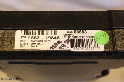 Like new Ruger American pistol in 9mm - Image 9 of 9