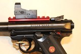 Ruger Mark IV Target in .22LR with Burris Fastfire 3 - 5 of 12