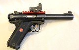 Ruger Mark IV Target in .22LR with Burris Fastfire 3 - 7 of 12