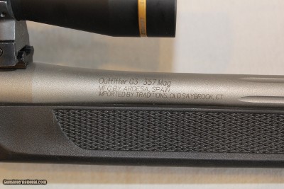 Traditions Outfitter G3 single shot rifle in .357 Magnum - Image 5 of 18